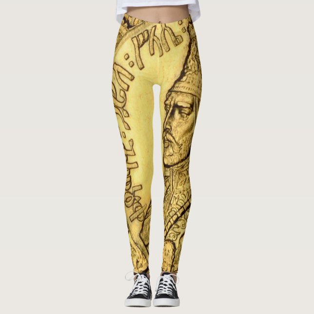 Collants Haile Selassie Roi Judah Design (Devant)