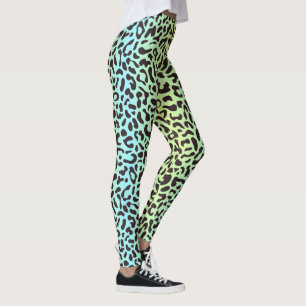 Collants imprimés léopard
