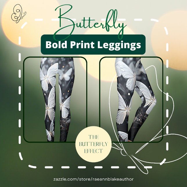 Collants imprimés papillon audacieux (Créateur téléchargé)