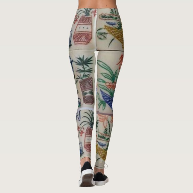 Collants Long Mahjongg (Dos)
