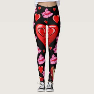 Collants longs de la Saint-Valentin