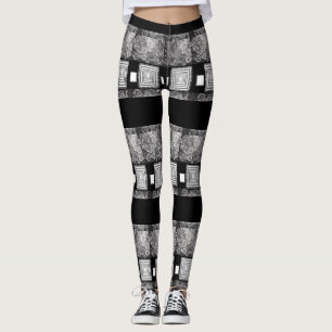 collants longs pour femmes blanches
