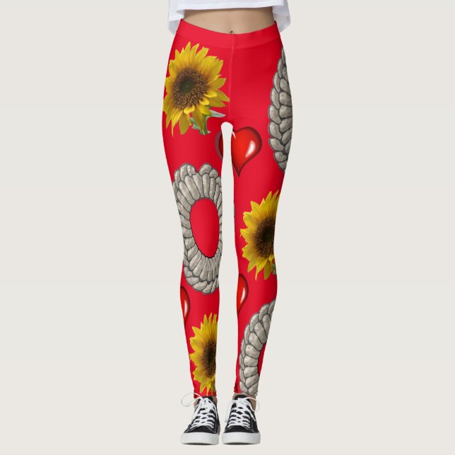 Collants Longs Tournesol (Devant)