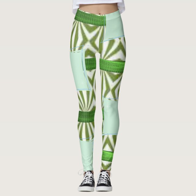 collants longs verts (Devant)