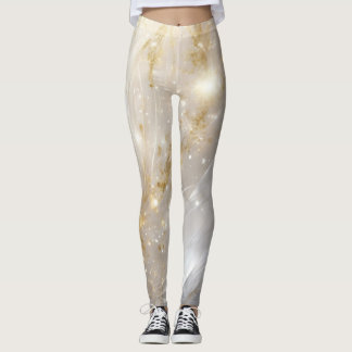 Collants Marbrés Floraux Or Élégants