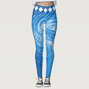 Collants Ocean Flow Wavy Circle