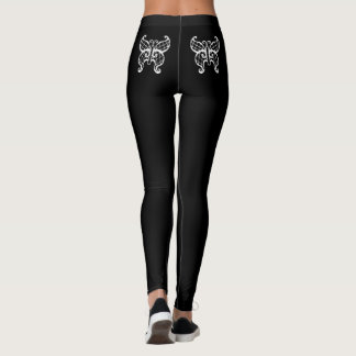 Collants papillon en dentelle