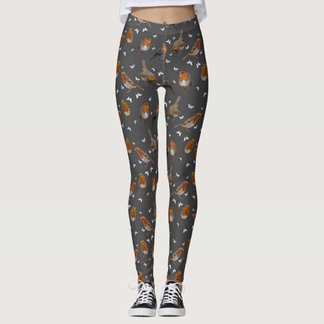 Collants Robin Party (Gris foncé) (Devant)