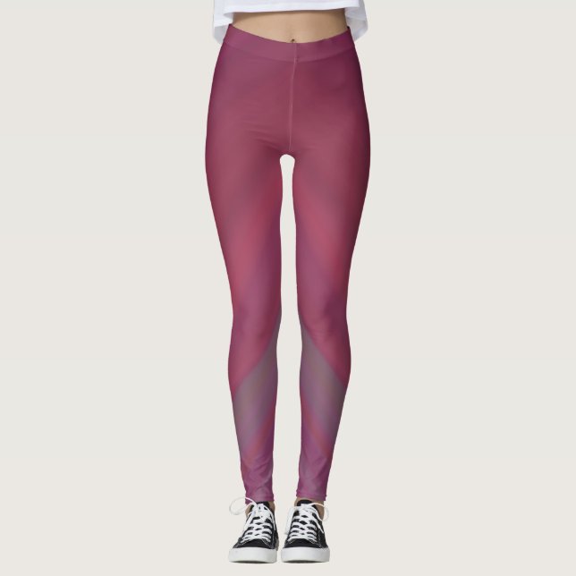 Collants ~ rose et mauve (Devant)