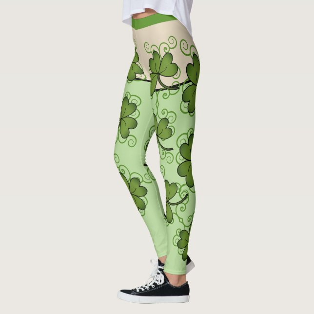 Collants Scroll & Shamrock (Gauche)