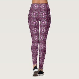 Collants tapis persan violet