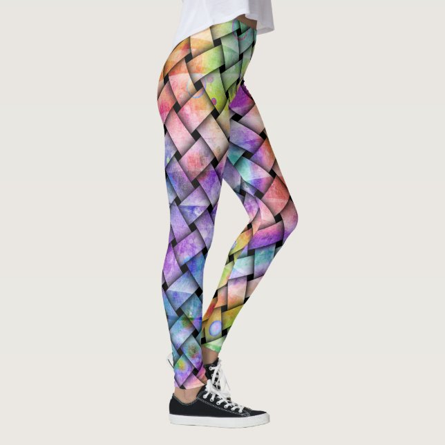 Collants tissés par arc-en-ciel - (Droite)