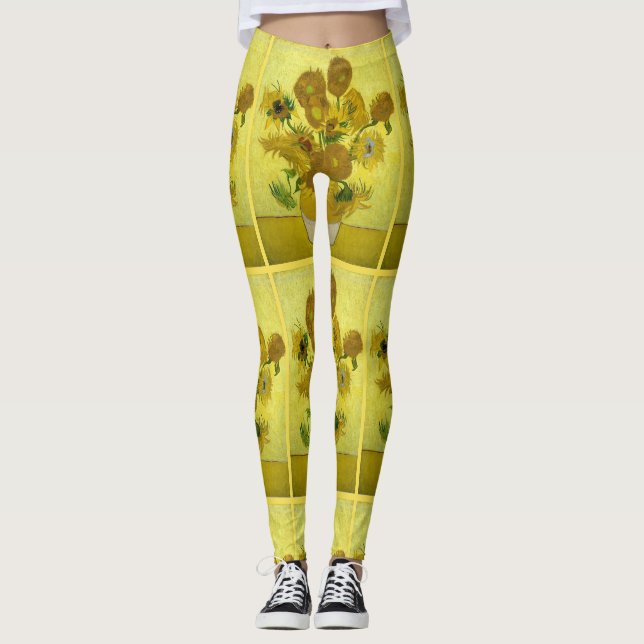 Collants Tournesols de Van Gogh (Devant)