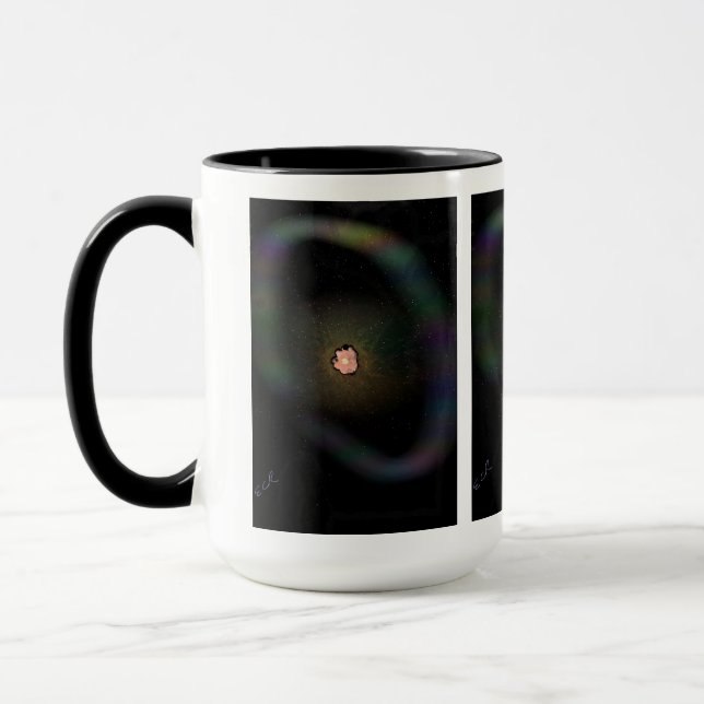 Collapsing Supernova, Expanding Ring Mug (Gauche)