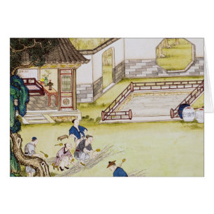 Collecte du bambou pour faire le papier