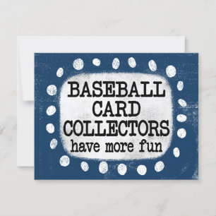 Collecteurs de cartes de baseball Plus de carte de