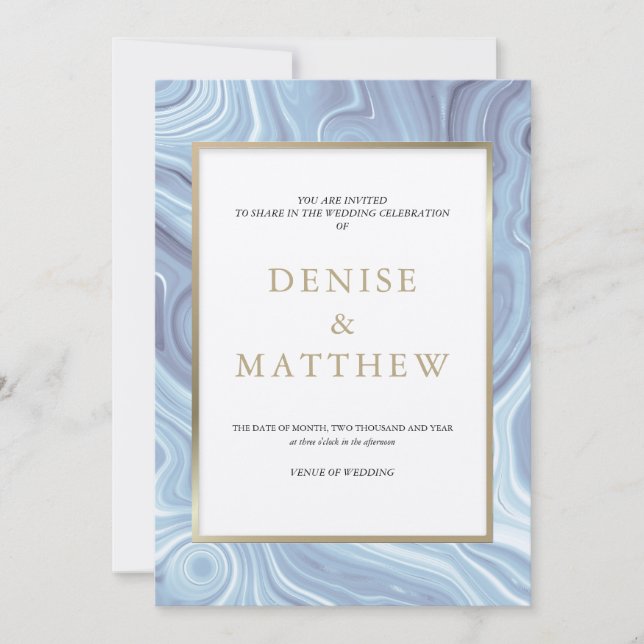 Collection Agate Omphalodes Invitation Bleue (Devant)