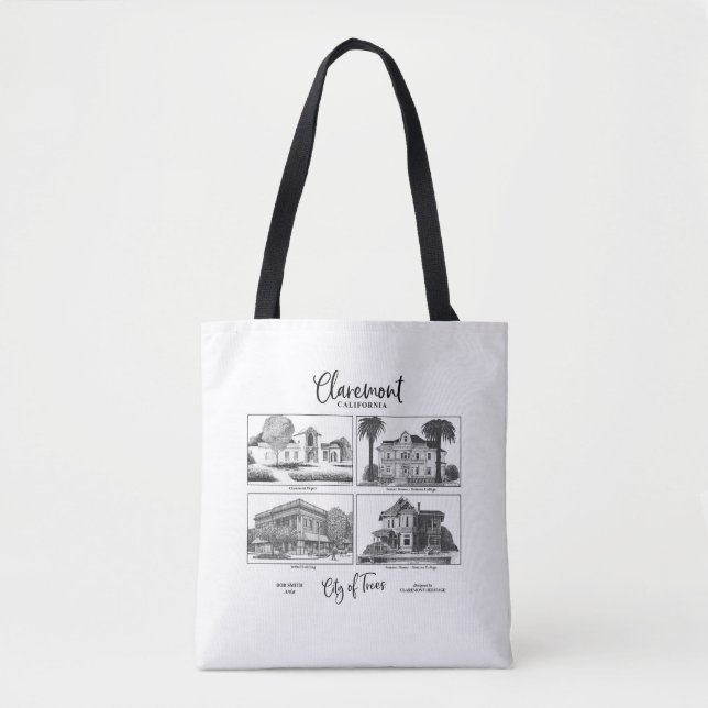 Collection Bob Smith Claremont - Sac fourre-tout (Devant)