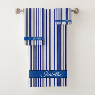 Collection branchée Summer Navy Blue Boat Stripes