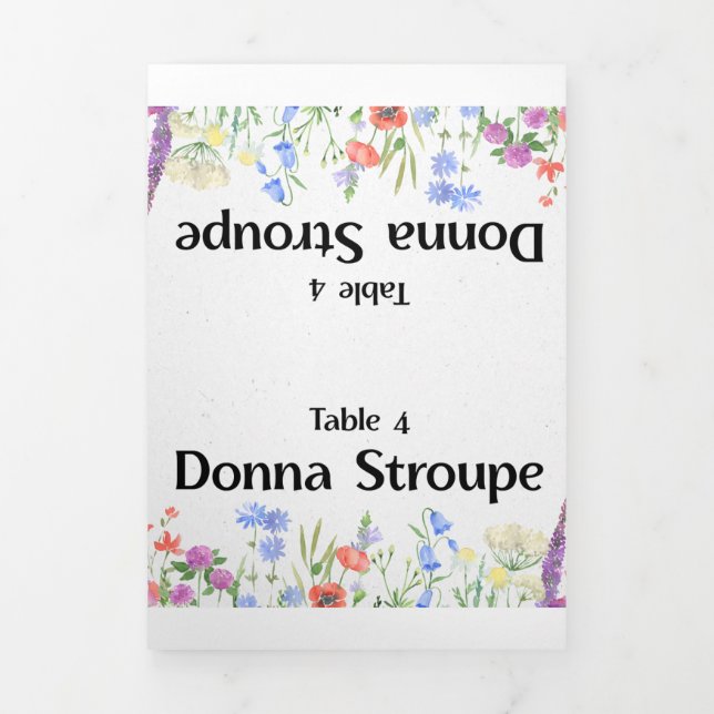Collection Cartes de Place de Mariage – Personnali (Page de couverture)