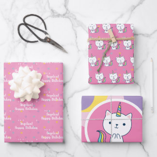Collection Caticorn 01 | Feuilles de papier d'emba