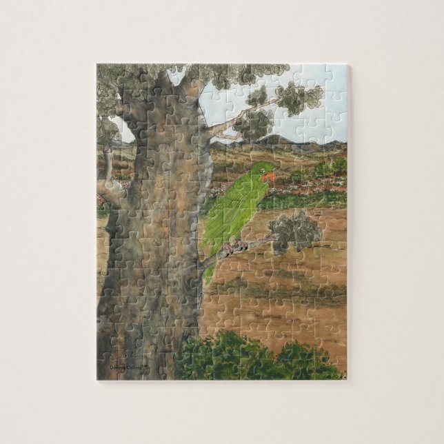 Collection Chip dans un eucalyptus Puzzle (Vertical)