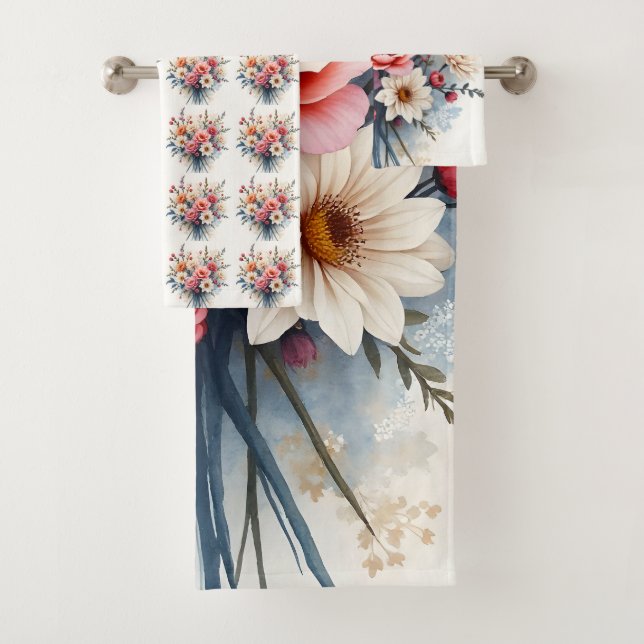 Collection de belles fleurs sauvages modernes de l (En situation)