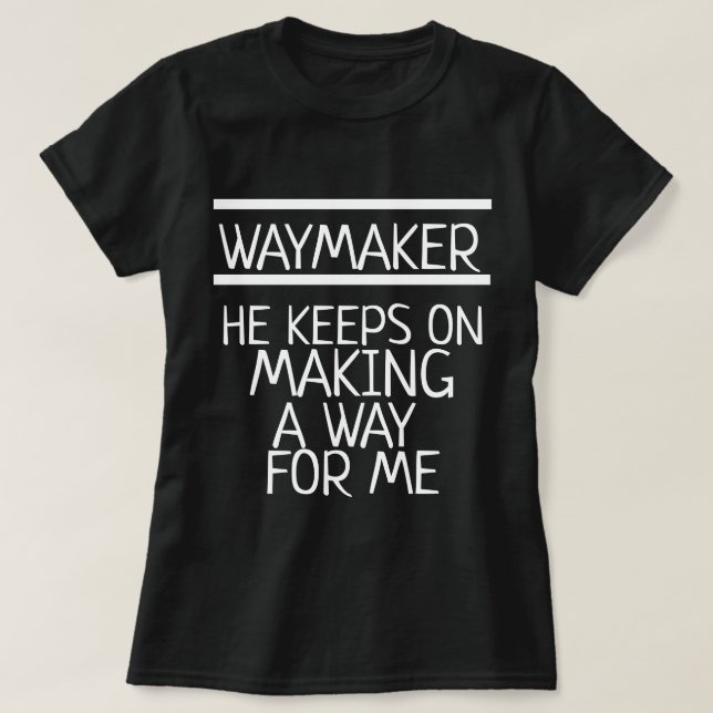 Collection de cadeaux de foi - T-shirt (Design devant)
