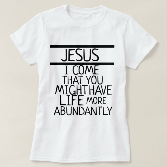 Collection de cadeaux de foi - T-shirt (Design devant)
