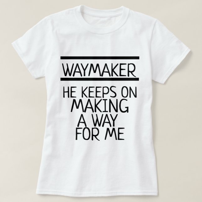 Collection de cadeaux de foi - T-shirt (Design devant)