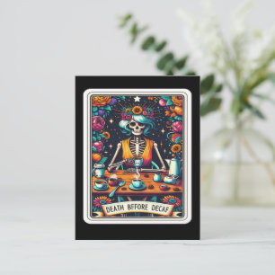 Collection de cartes de tarot Death Before Decaf