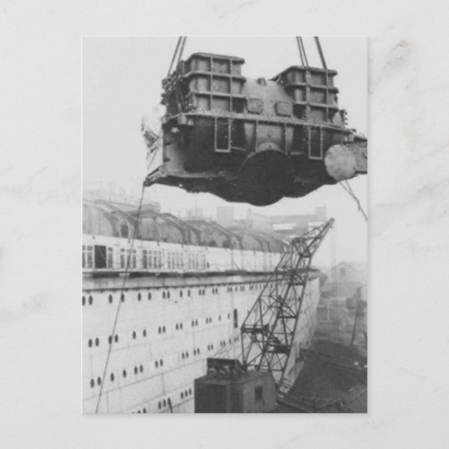 Collection de cartes postales RMS Queen Mary (Devant)