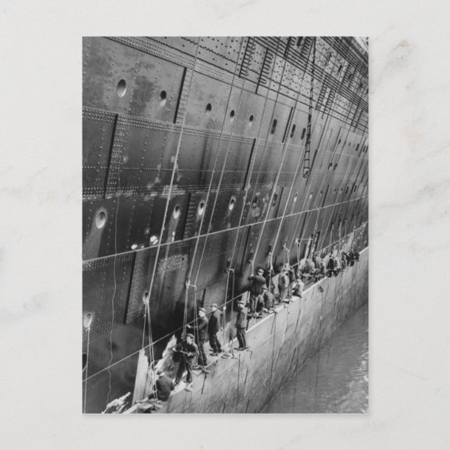 Collection de cartes postales RMS Queen Mary (Devant)