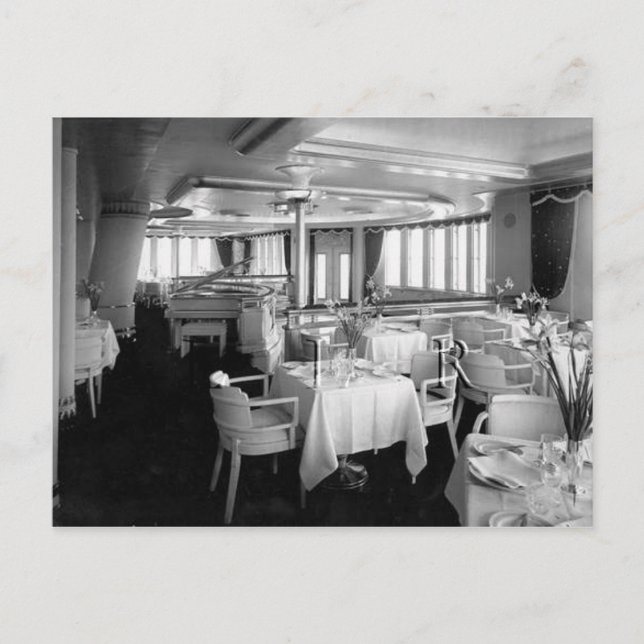 Collection de cartes postales RMS Queen Mary (Devant)