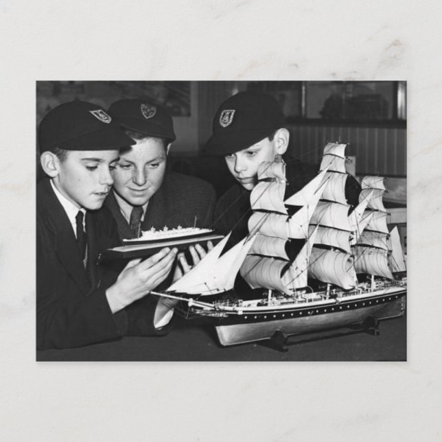 Collection de cartes postales RMS Queen Mary (Devant)