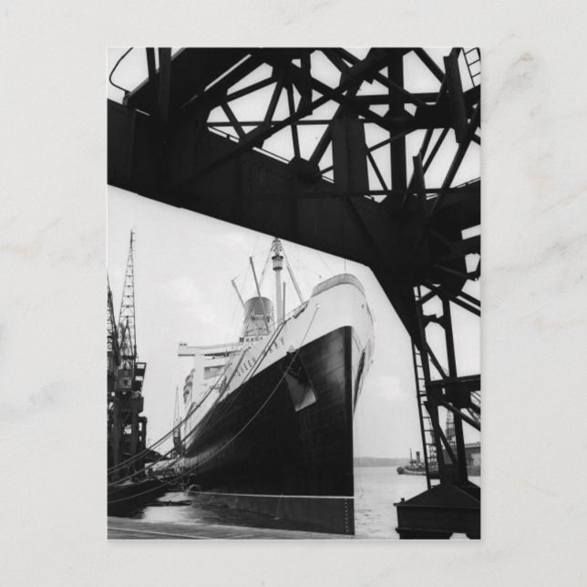 Collection de cartes postales RMS Queen Mary (Devant)