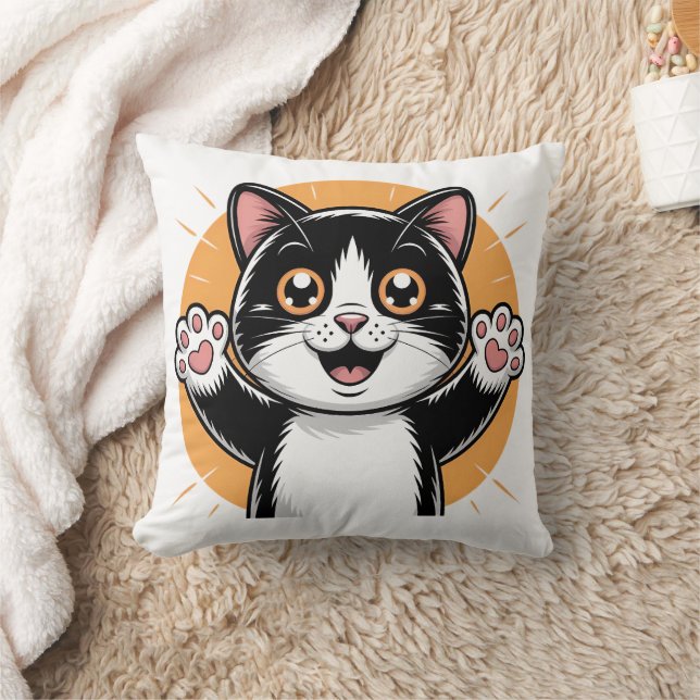 Collection de chats parfaite | Coussin décoratif d (Couverture)