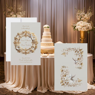 Collection de colibris blancs ronde