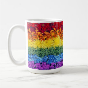 Collection de fleurs LGBTQ Pride Mug