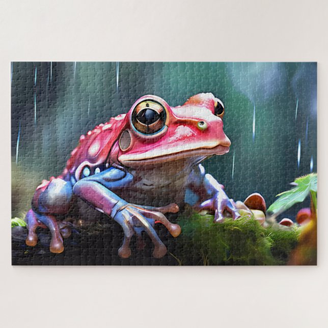 Collection de grenouilles Jigsaw Puzzle du Costa R (Horizontal)