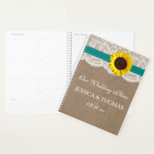 Collection de Mariages de tournesol rustique - Tur