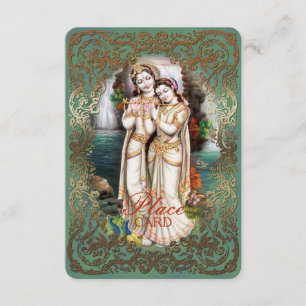 Collection de Mariages Radha Krishna - Carte Place