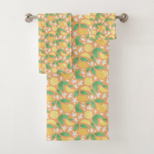Collection de Motifs de paniers de fruits - Citron