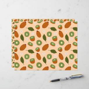 Collection de Motifs de paniers de fruits - Kiwi