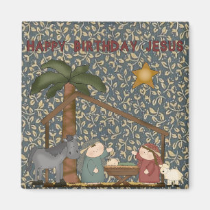 Collection de Noël Nativité Bébé Jésus Magnet