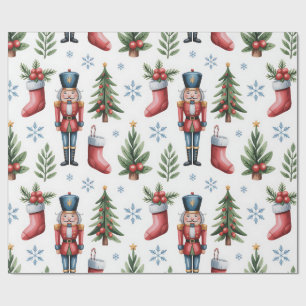 Collection de papier cadeau de Noël festif