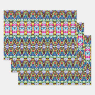 Collection de papier d'emballage chic et tendance
