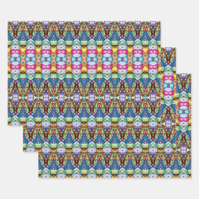 Collection de papier d'emballage chic et tendance (Lot)