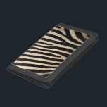 Collection de peaux Zebra Portefeuille triplé Purg<br><div class="desc">Un beau motif zébrée texturé. Conçu pour vous par Evco Studio.</div>