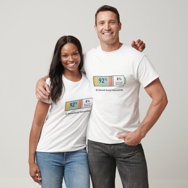 Collection de T-shirts '92%' (Unisexe)